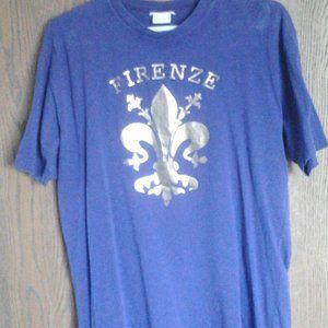 Purple Florence Italy T Shirt